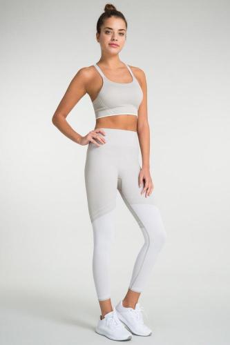 Surrey Çizgi Detaylı Tayt - Gri